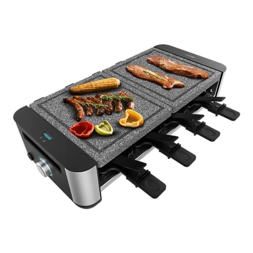 Raclette Cecotec Cheese and Grill 16000 inox allstone