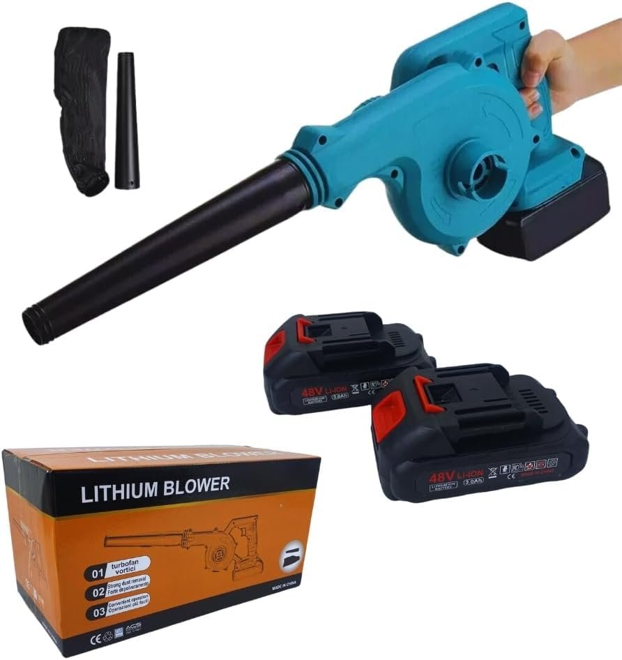 Soffiatore a batteria Fenix Home con doppia batteria
