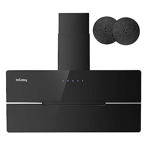 Cappa aspirante IsEasy 90cm 578 m3/h scarico o ricircolo