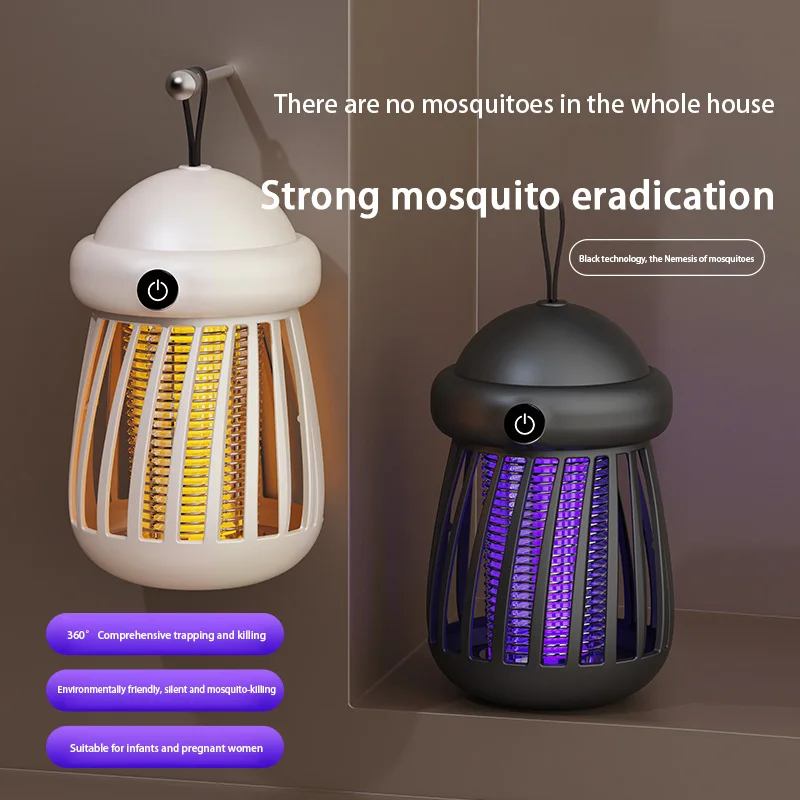 Lampada Elettrica Antizanzare Xiaomi USB, Trappola per Insetti, Repellente per Camera da Letto, Campeggio all'Aperto, Luce Notturna Anti-Zanzare