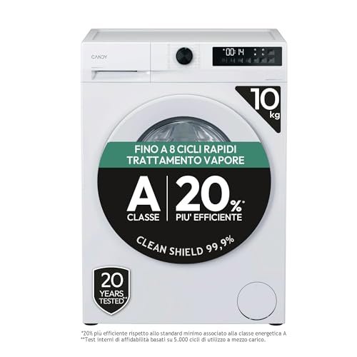 Lavatrice Candy ProWash 300 10 kg 1400 giri Classe A-20%