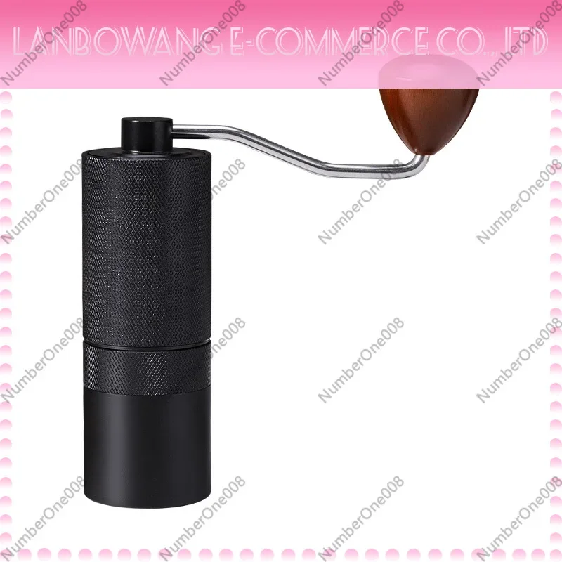 Macinacaffè Manuale Portatile, Macina Caffè a Macine Coniche, Macchina per Macinare il Caffè Domestica Mini con Nucleo in Acciaio Inossidabile