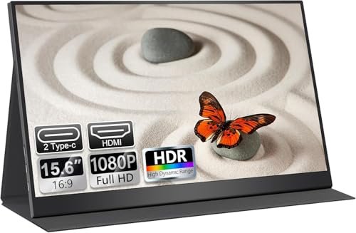 UFYQL monitor portatile 15.6 IPS FHD
