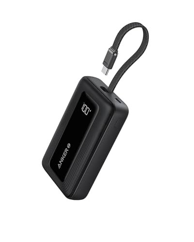 Power bank Anker 20000mAh 30W cavo USB-C integrato
