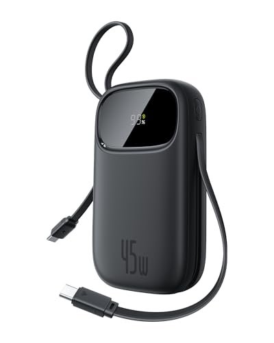 Power bank Baseus 45W 20000mAh con 2 cavi USB-C