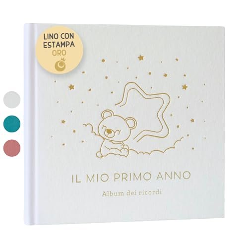 Album Nascita Bambina e Bambino Il Mio Primo Anno Copertina