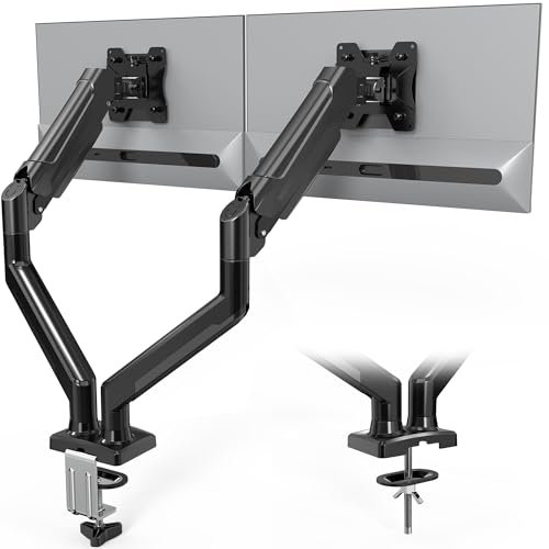 BONTEC Braccio Monitor Doppio per Schermi LCD LED da 13-32 p