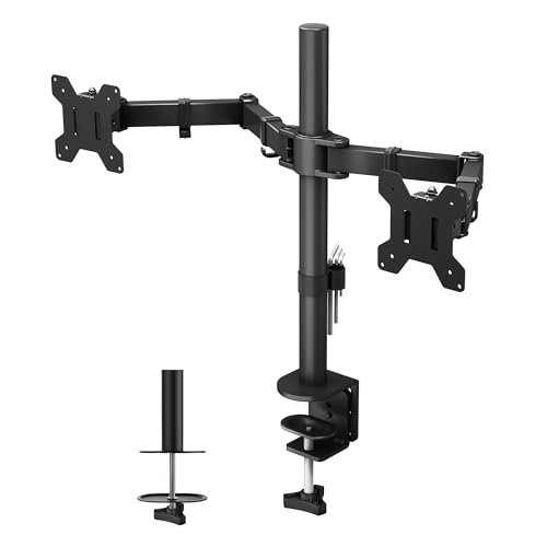 BONTEC Supporto Doppio Monitor per Schermo LED LCD da 13 a 2