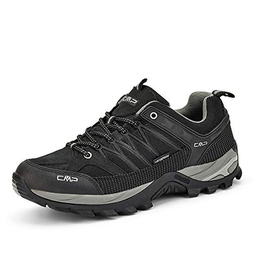 CMP Rigel Low Trekking Shoes Wp, Scarpe da trekking Uomo, Ne