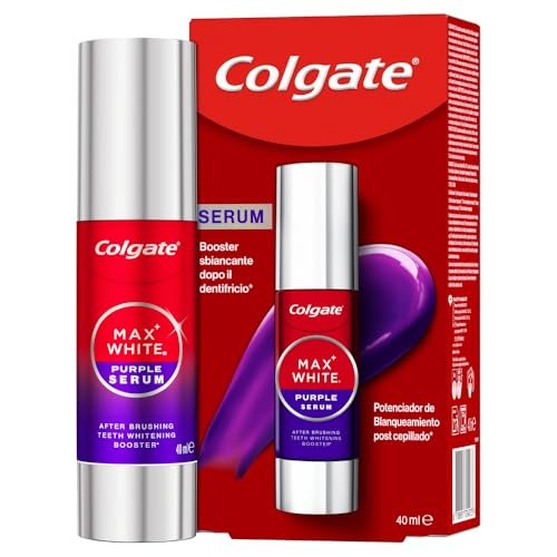 Colgate Max White Purple Serum 40ml, Booster Sbiancante Dent