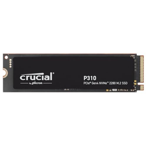 Crucial P310 SSD 1TB PCIe Gen4 NVMe M.2 2280, fino a 7.100 M