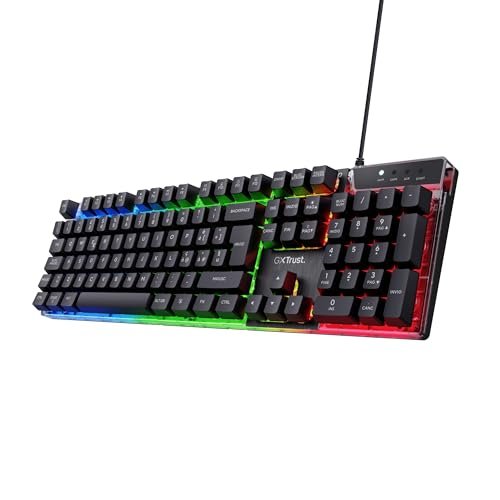 GXTrust 835 Azor Tastiera Gaming, Layout Italiano QWERTY, US