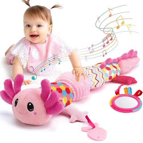 hahaland Giochi Neonato 0 3 6 Mesi, Musicali Peluche per Bam
