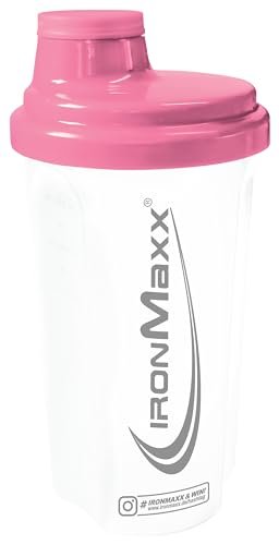 IronMaxx Eiweiß Shaker - 700 ml - Frozen White Rosa | Shake