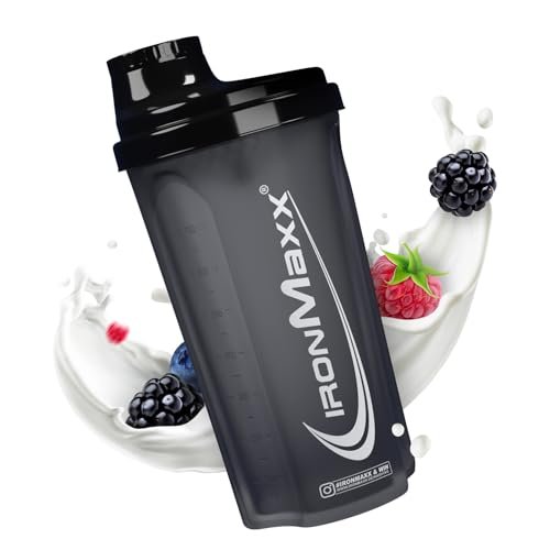 IronMaxx Protein Shaker - Antracite 700ml |Shaker Proteico c
