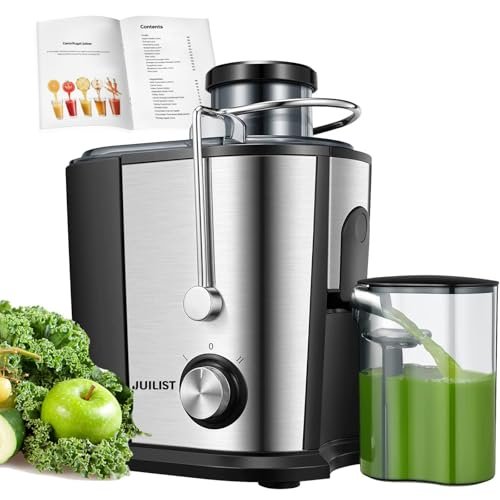 Juilist Centrifuga Frutta e Verdura, fino a 800W Estrattore