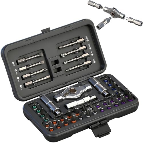 Koeutoze Set di Cacciaviti Magnetici 42 in 1, Cacciaviti Mul