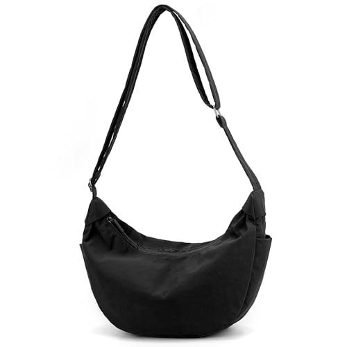 Kommodum Borsa Mezzaluna Tracolla Donna Grande, Borsa a spal
