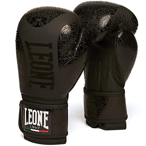 LEONE 1947 GUANTI BOXE MAORI nero/10OZ - GN070