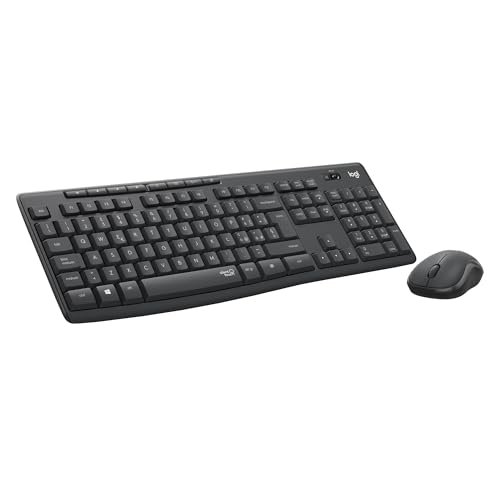 Logitech MK295 Silent Wireless Combo tastiera e mouse
