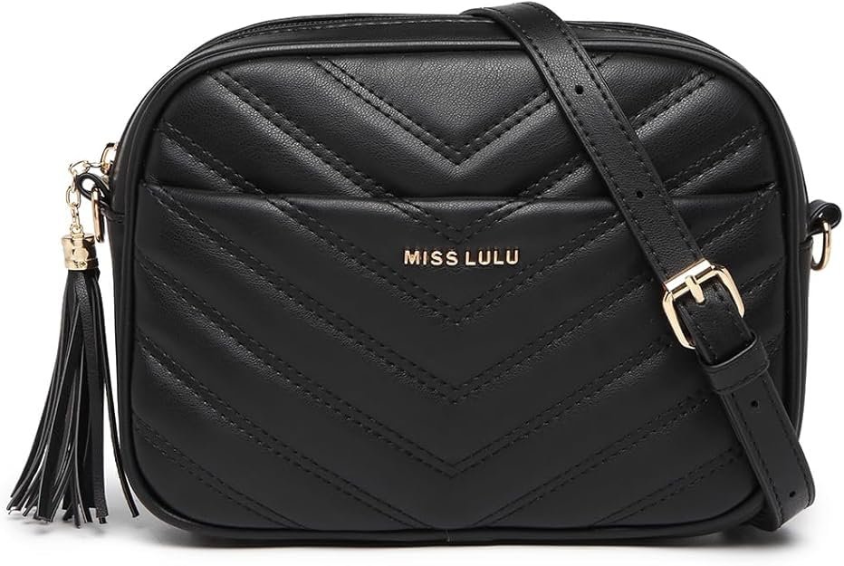 Miss Lulu Borsa a Tracolla Donna Piccola in Morbida Pelle PU