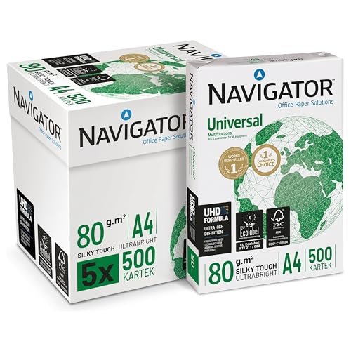 Navigator Universal Carta Premium per ufficio, Formato A4, 8