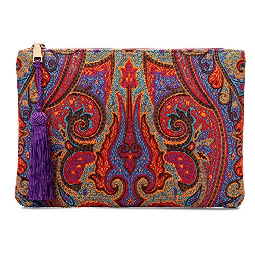 Otto Angelino Pochette di Design da Donna in tessuto con Nap