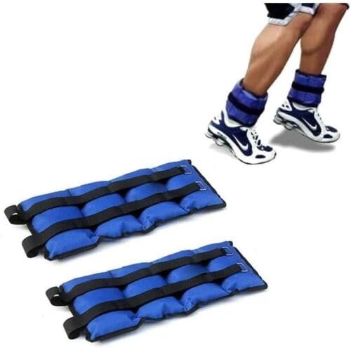 PESI PER CAVIGLIE E POLSI SPORT FITNESS CAVIGLIERE 1KG, 2KG,
