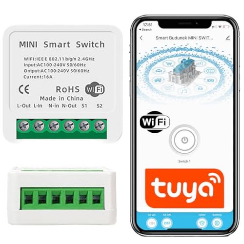 Sone Smart One Tuya Smart Life - Interruttore Wi-Fi da incas