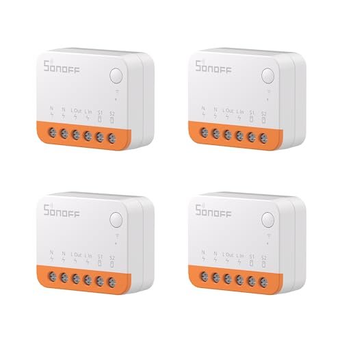 SONOFF MINI R4 4PCS WiFi Smart Switch 2-Way, Interruttore in