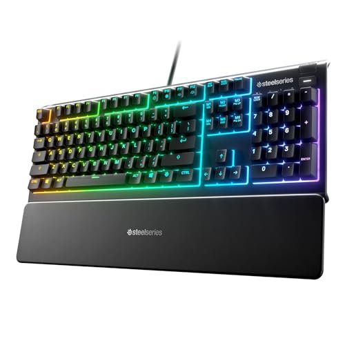SteelSeries Apex 3 - Tastiera da Gaming RGB – Illuminazion