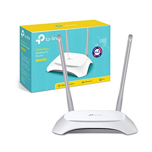 TP-Link TL-WR840N Router Ethernet Wi-Fi N300 Wireless, 5 Por