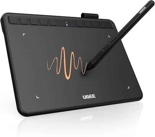 UGEE S640 Tavoletta Grafica da 6,3x4 Pollici di Area Attiva,