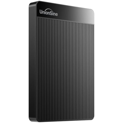 UnionSine Hard Disk Esterno 2,5" 500GB Ultra Slim Portatile