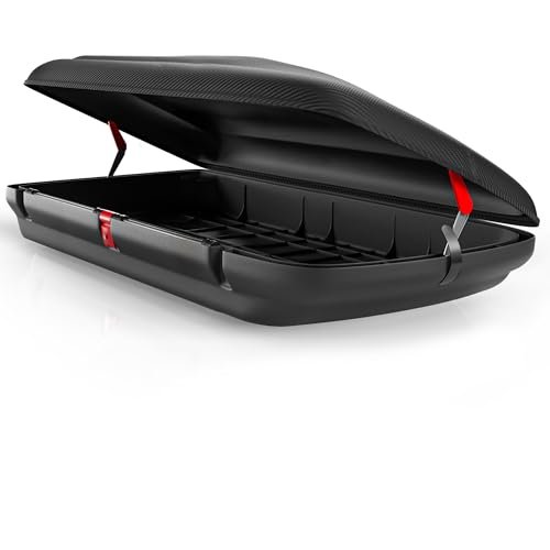 VDP-BA480 Box portabagagli da tetto per auto, 480 l, effetto