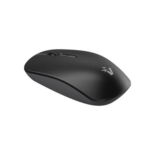 VulTech MW-10 Mouse Wireless Ottico Silenzioso, 1600 DPI, Se