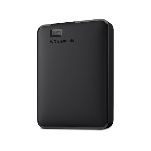 WD 6TB Elements Hard Disk Esterno Portatile, USB 3.2 Gen 1 S