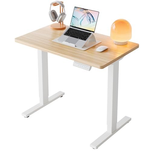 Scrivania regolabile in altezza HUANUO 80x48 cm elettrica compatta