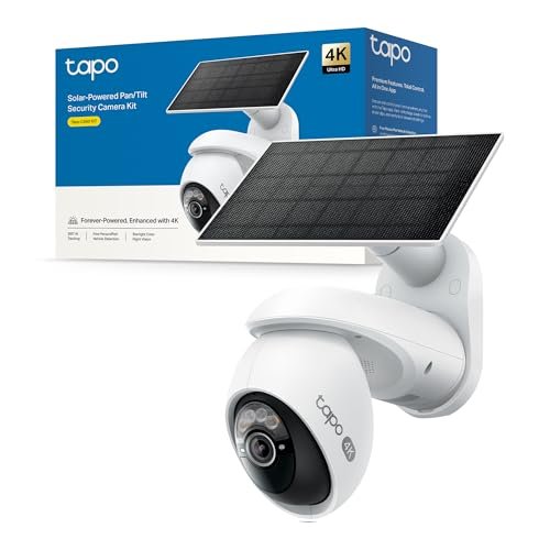 Tapo C660 KIT: telecamera Wi-Fi esterna 4K a batteria con pannello solare (immagine ufficiale Amazon)