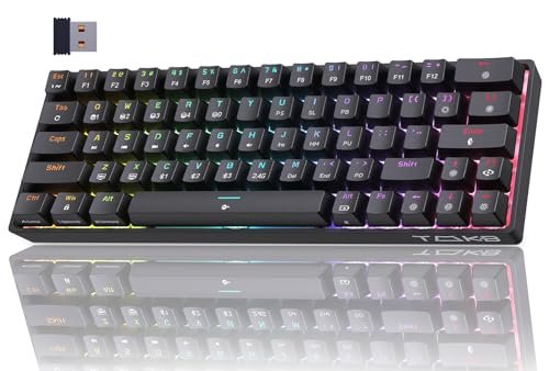 TMKB T63 tastiera meccanica wireless 60% RGB